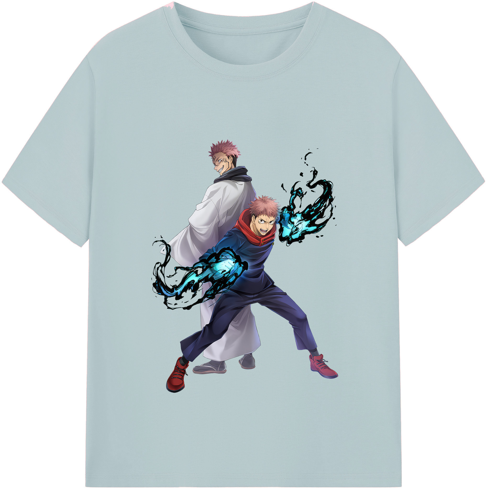 （画像用） 呪術廻戦 Jujutsu Kaisen 綿100％半袖Tシャツ（フロントプリント）